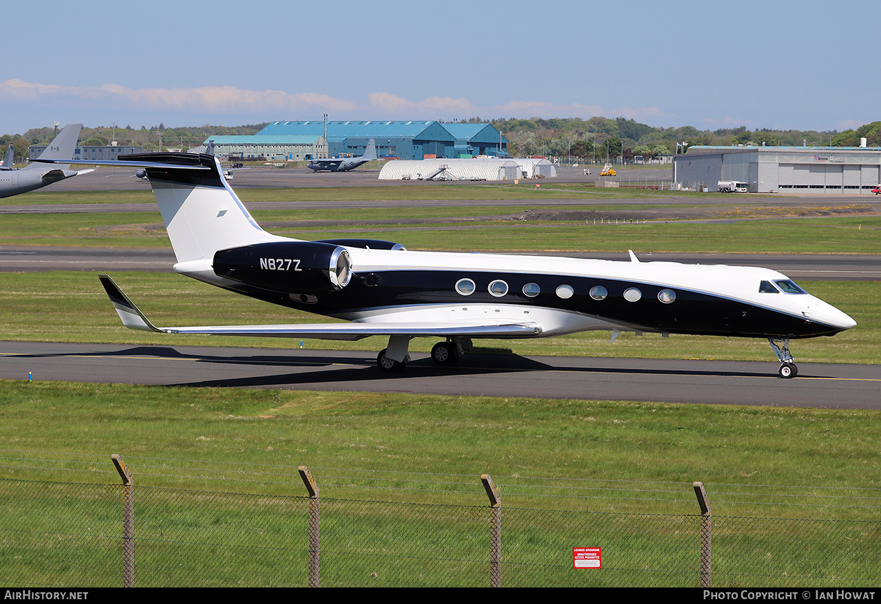 Aircraft Photo of N827Z | Gulfstream Aerospace G-V-SP Gulfstream G550 | AirHistory.net #811343