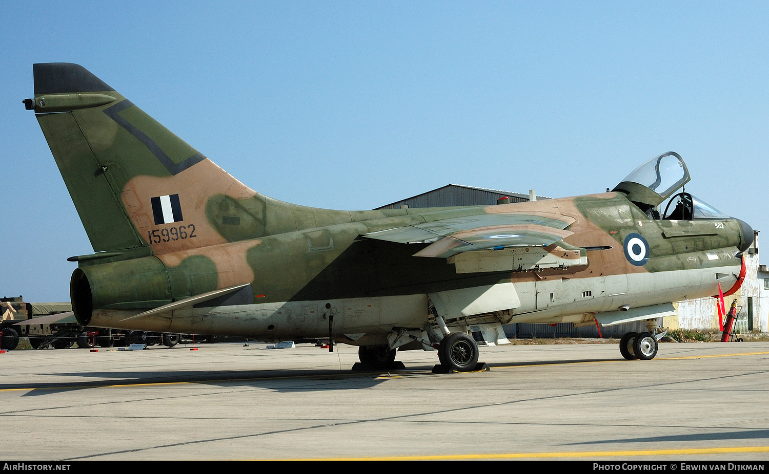 Aircraft Photo of 159962 | LTV A-7H Corsair II | Greece - Air Force | AirHistory.net #811375