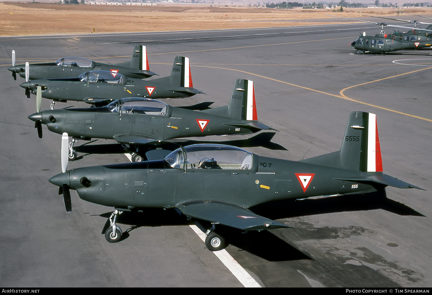 Aircraft Photo of 6555 | Pilatus PC-7 | Mexico - Air Force | AirHistory.net #811382