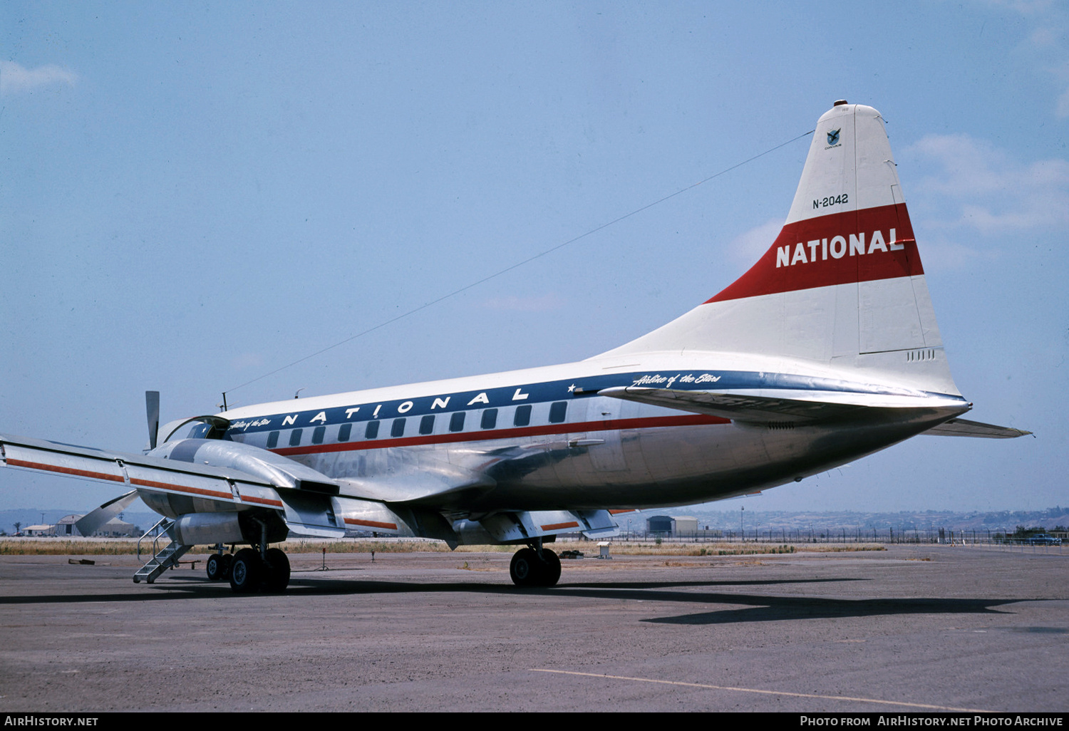 Aircraft Photo of N2042 | Convair 440-47 Metropolitan | National Airlines | AirHistory.net #811403