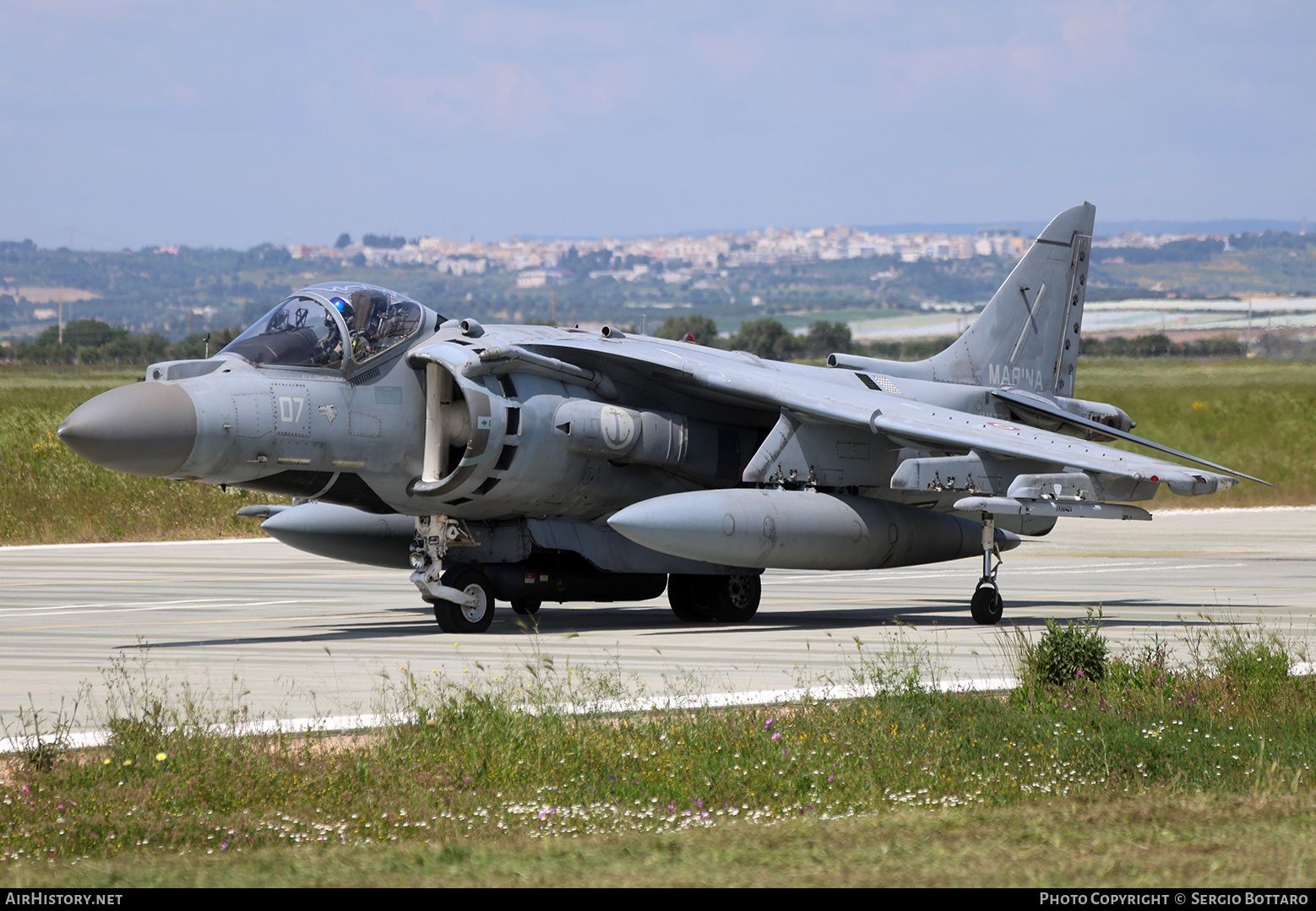 Aircraft Photo of MM7213 / 164508 | Boeing AV-8B Harrier II+ | Italy - Navy | AirHistory.net #811416