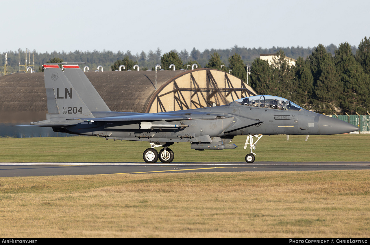 Aircraft Photo of 96-0204 / AF96-204 | McDonnell Douglas F-15E Strike Eagle | USA - Air Force | AirHistory.net #811423