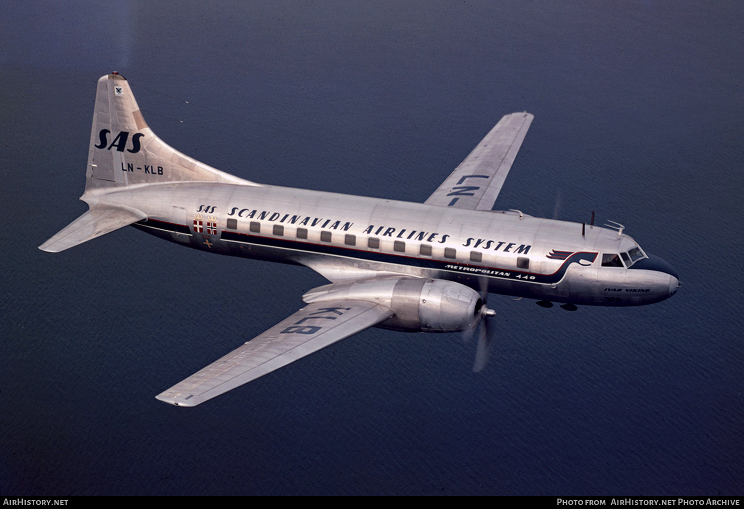 Aircraft Photo of LN-KLB | Convair 440-75 Metropolitan | Scandinavian Airlines System - SAS | AirHistory.net #811436
