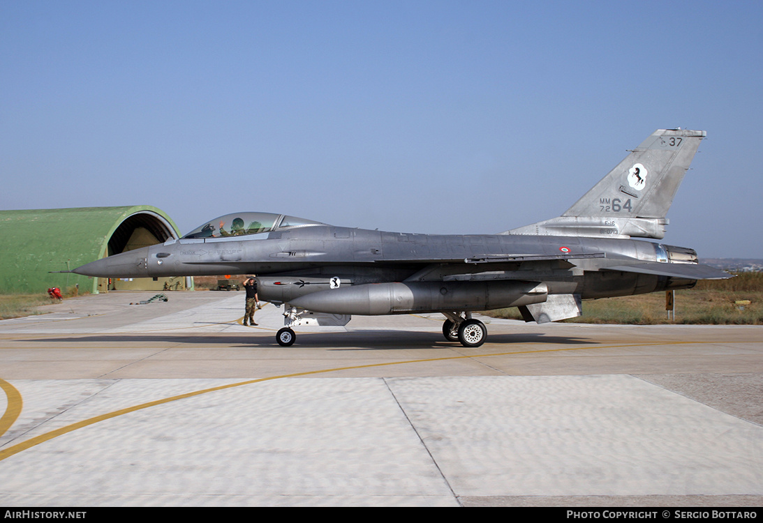 Aircraft Photo of MM7264 / 81-0713 | General Dynamics F-16A/ADF Fighting Falcon | Italy - Air Force | AirHistory.net #811437