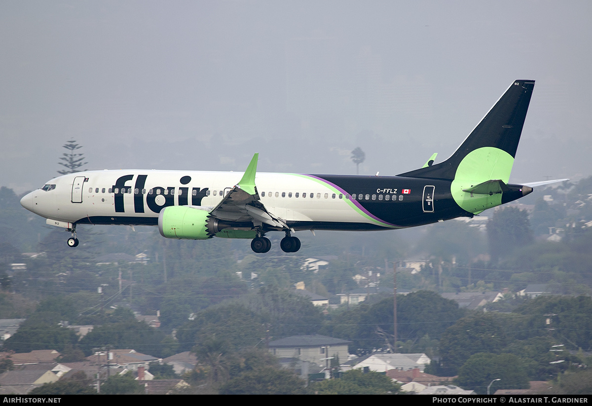 Aircraft Photo of C-FFLZ | Boeing 737-8 Max 8 | Flair Airlines | AirHistory.net #811448