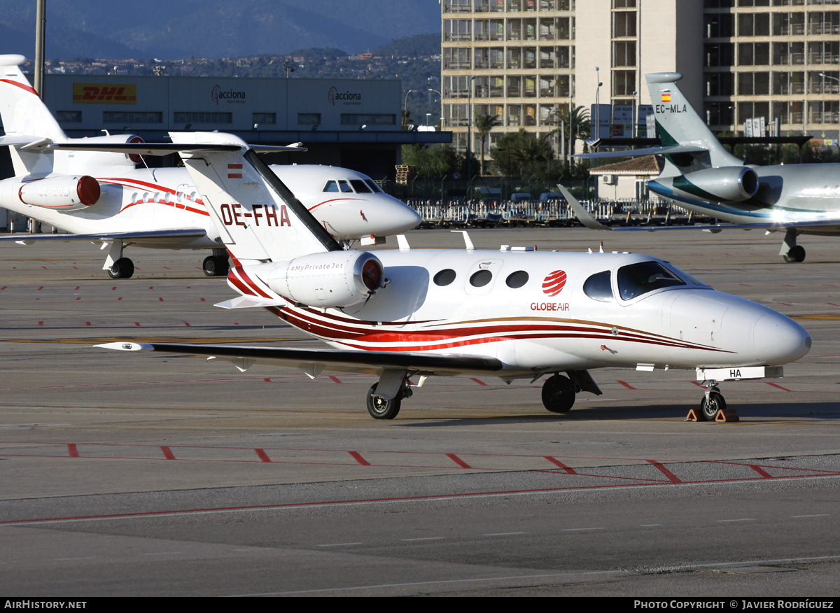 Aircraft Photo of OE-FHA | Cessna 510 Citation Mustang | GlobeAir | AirHistory.net #811457