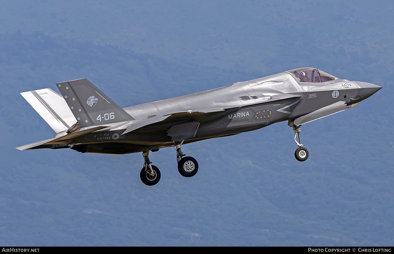 Aircraft Photo of MM7458 | Lockheed Martin F-35B Lightning II | Italy - Navy | AirHistory.net #811464
