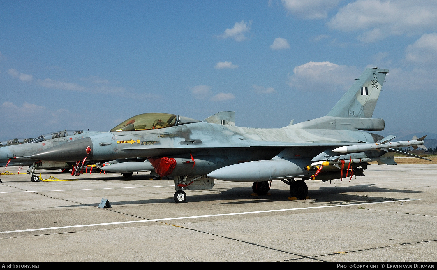 Aircraft Photo of 120 | General Dynamics F-16C Fighting Falcon | Greece - Air Force | AirHistory.net #811474