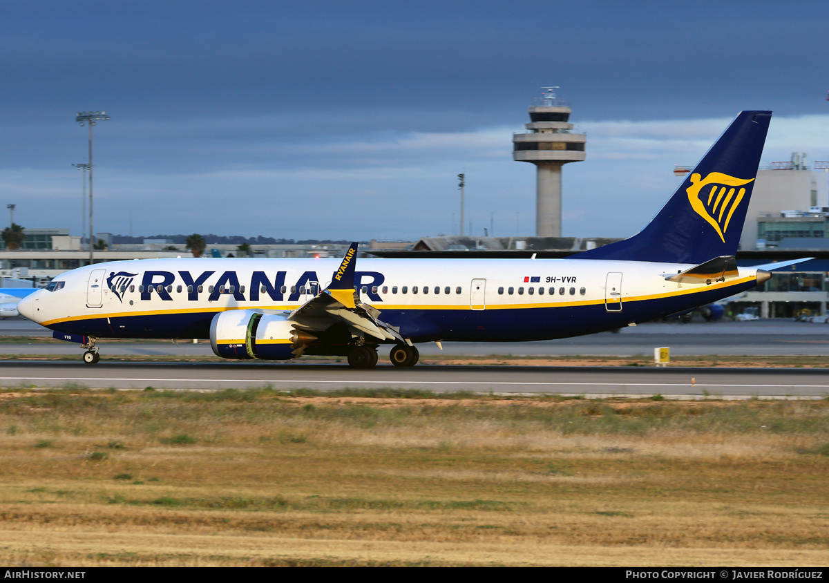 Aircraft Photo of 9H-VVR | Boeing 737-8200 Max 200 | Ryanair | AirHistory.net #811478