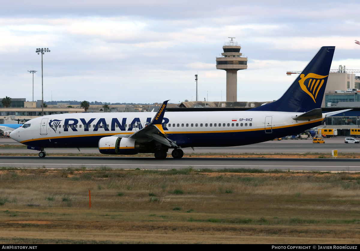 Aircraft Photo of SP-RKZ | Boeing 737-8AS | Ryanair | AirHistory.net #811485