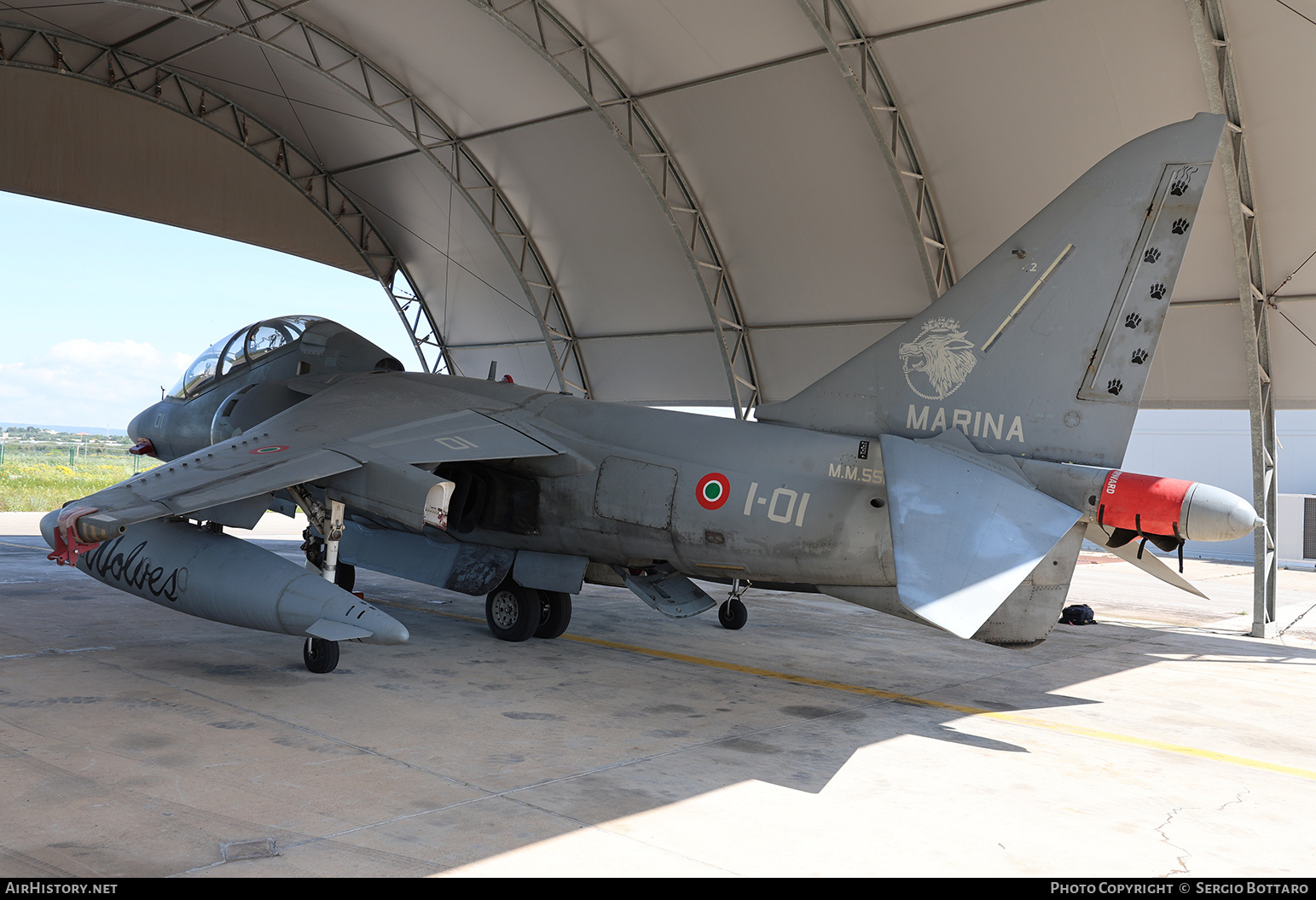 Aircraft Photo of MM55032 / 164136 | McDonnell Douglas TAV-8B Harrier II | Italy - Navy | AirHistory.net #811488