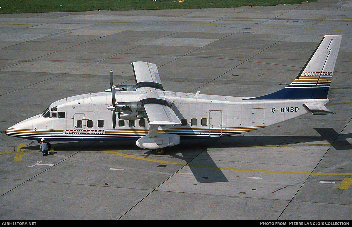 Aircraft Photo of G-BNBD | Short 360-100 | Connectair | AirHistory.net #811499