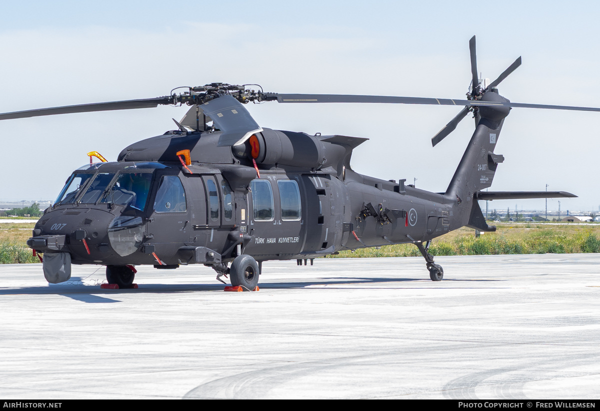 Aircraft Photo of 24-007 | Sikorsky T-70 | Turkey - Air Force | AirHistory.net #811500