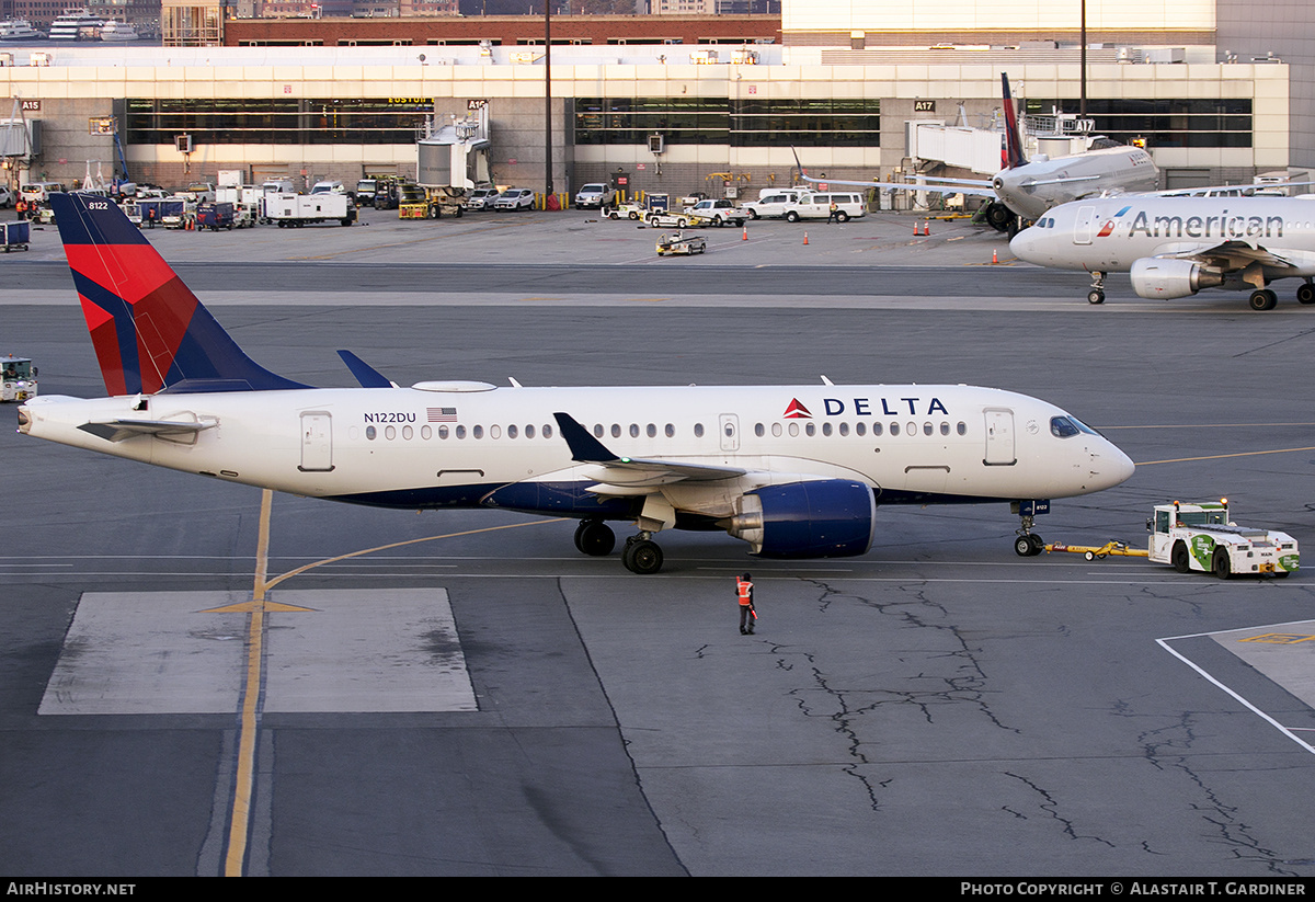 Aircraft Photo of N122DU | Airbus A220-171 (BD-500-1A10) | Delta Air Lines | AirHistory.net #811526