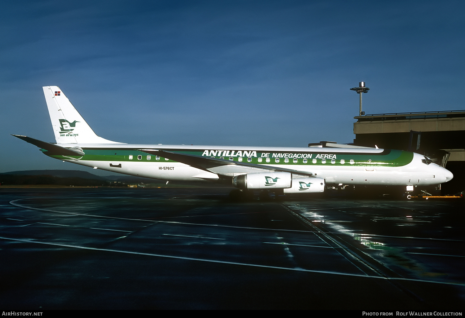 Aircraft Photo of HI-576CT | McDonnell Douglas DC-8-62 | Antillana de Navegación Aérea - Sun Airways | AirHistory.net #811531
