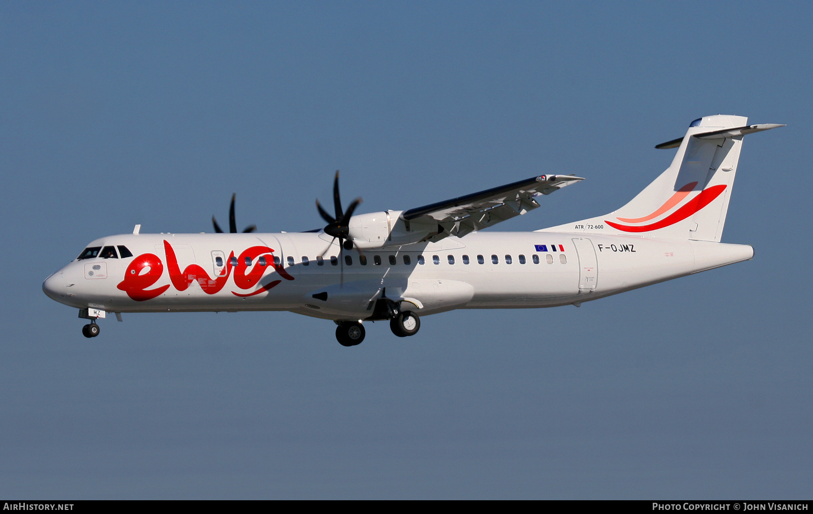 Aircraft Photo of F-OJMZ | ATR ATR-72-212 | Ewa Air | AirHistory.net #811534