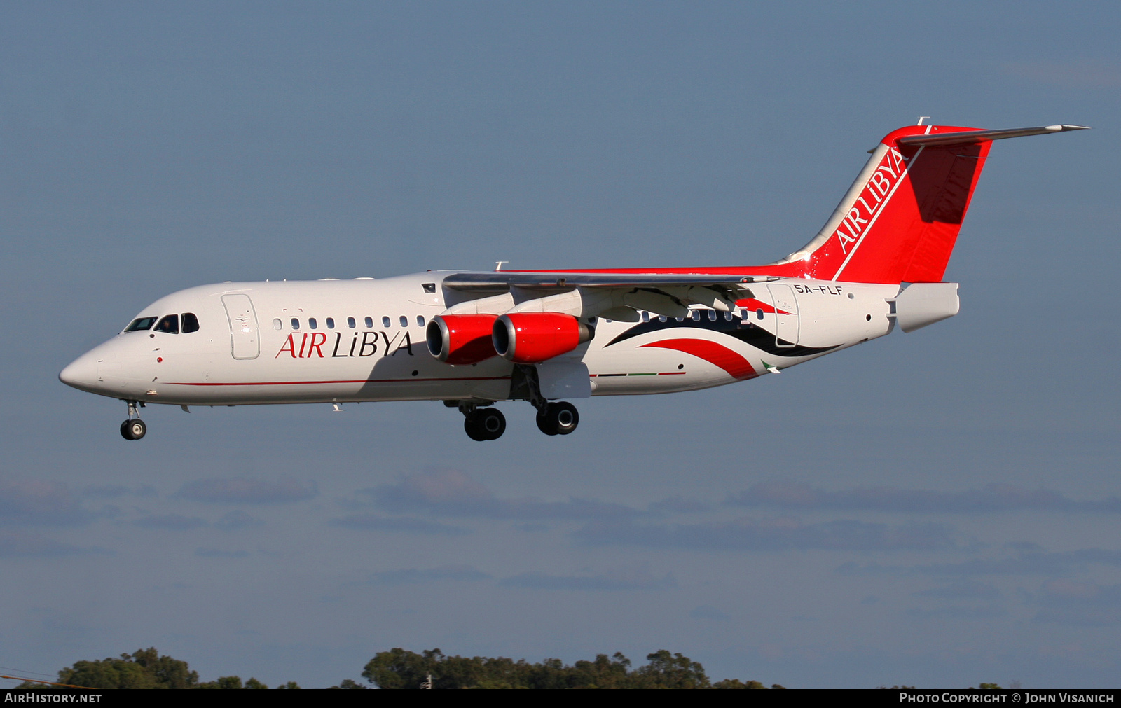 Aircraft Photo of 5A-FLF | BAE Systems Avro 146-RJ100 | Air Libya | AirHistory.net #811540