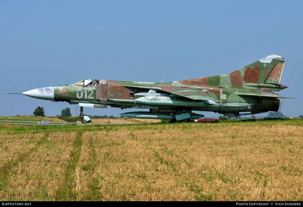 Aircraft Photo of 012 | Mikoyan-Gurevich MiG-23MF | Poland - Air Force | AirHistory.net #811573