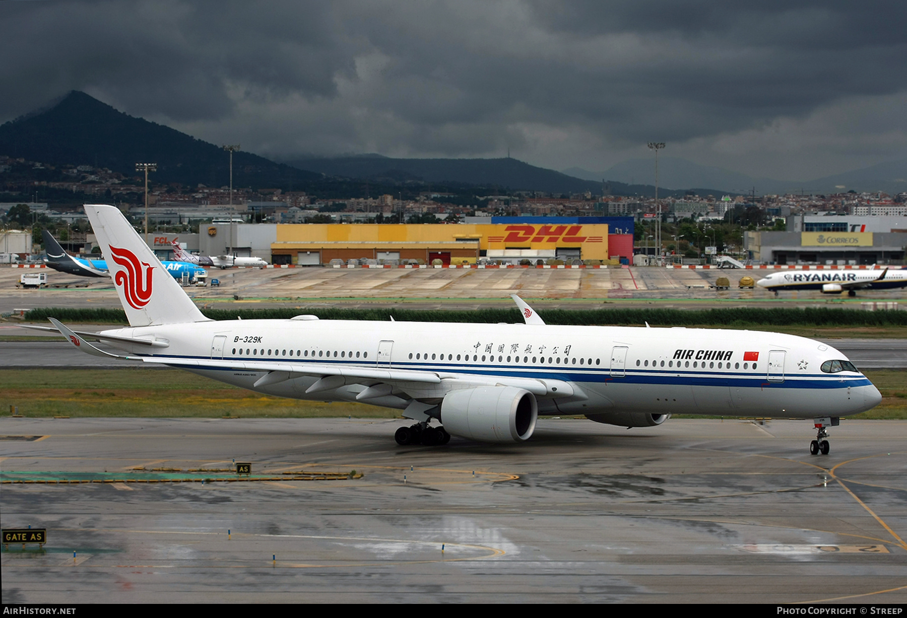 Aircraft Photo of B-329K | Airbus A350-941 | Air China | AirHistory.net #811582
