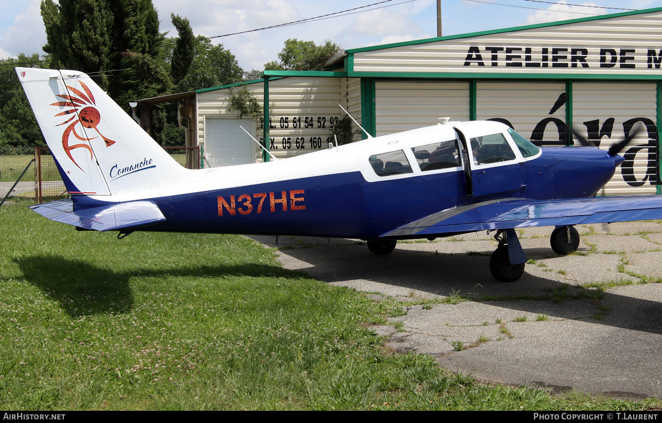 Aircraft Photo of N37HE | Piper PA-24-260 Comanche B | AirHistory.net #811584