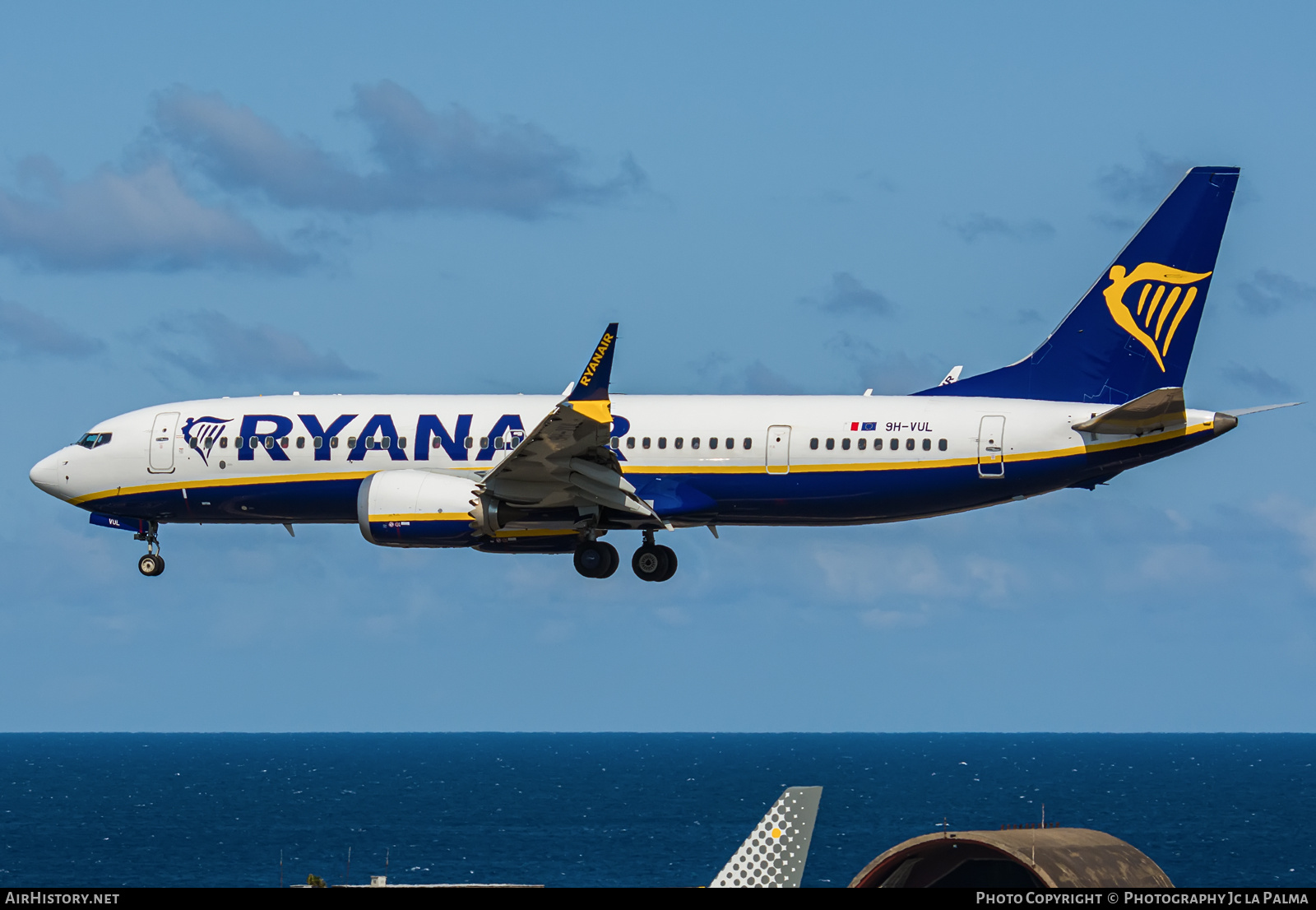 Aircraft Photo of 9H-VUL | Boeing 737-8 Max 8 | Ryanair | AirHistory.net #811599