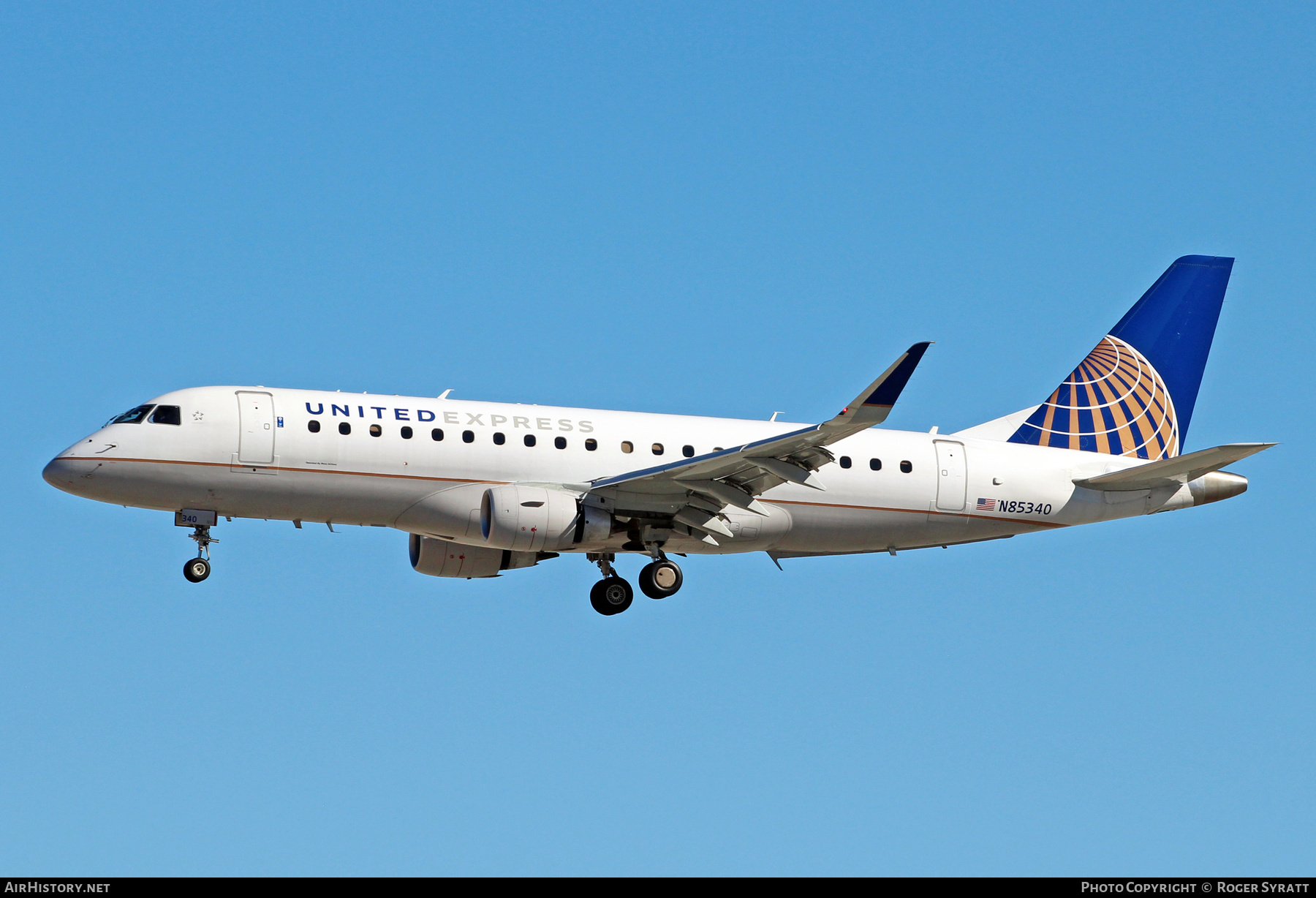 Aircraft Photo of N85340 | Embraer 170LR (ERJ-170-100LR) | United Express | AirHistory.net #811616