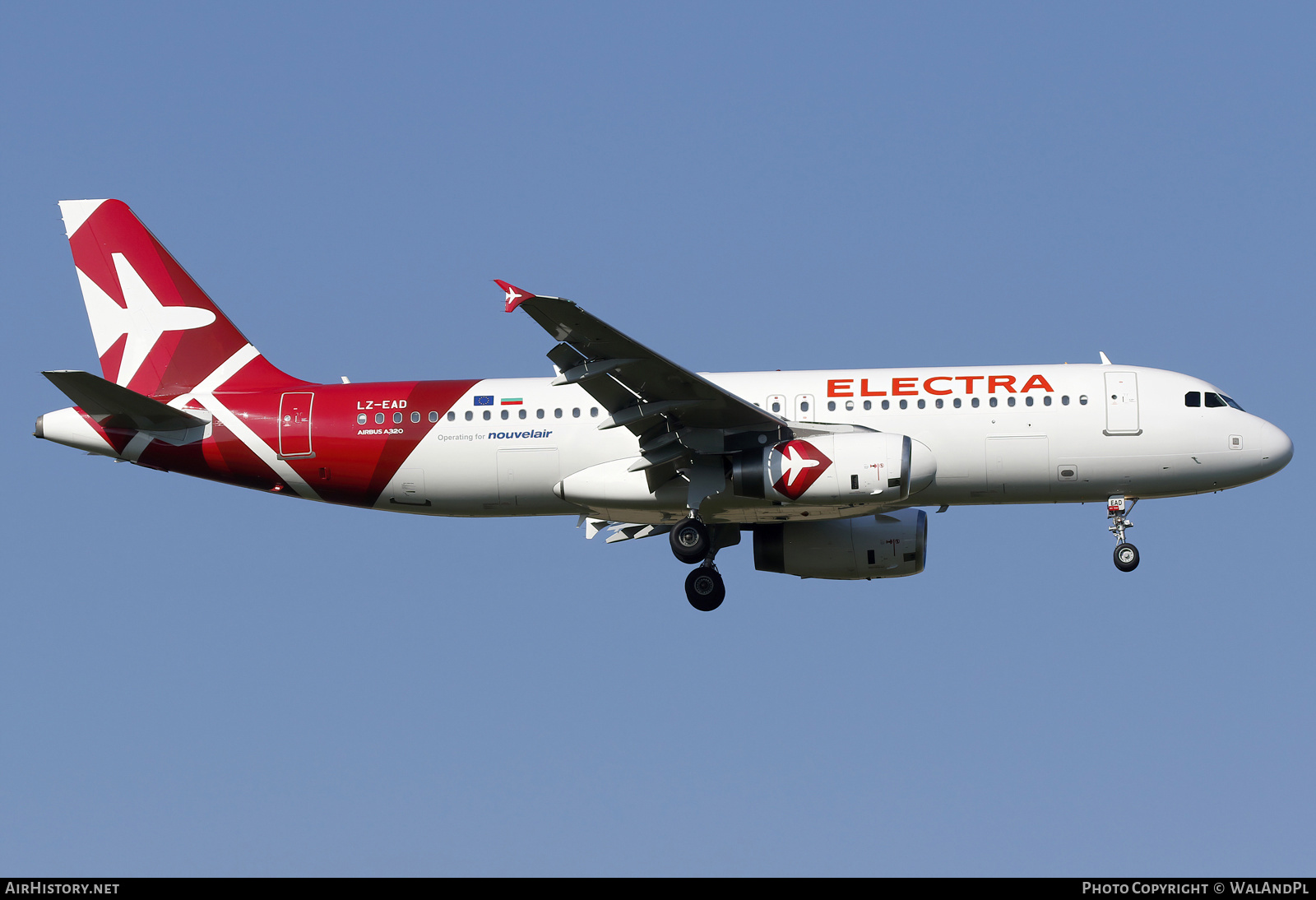 Aircraft Photo of LZ-EAD | Airbus A320-232 | Electra Airways | AirHistory.net #811637
