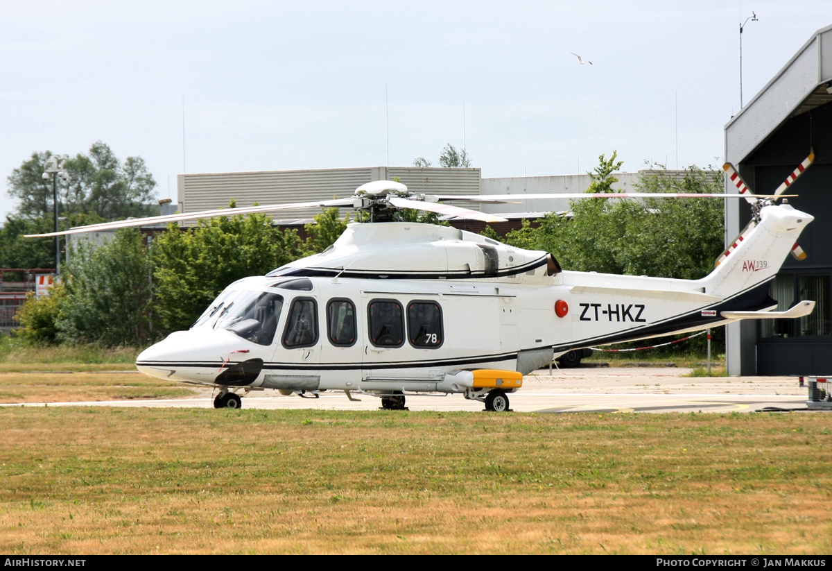 Aircraft Photo of ZT-HKZ | AgustaWestland AW-139 | AirHistory.net #811659