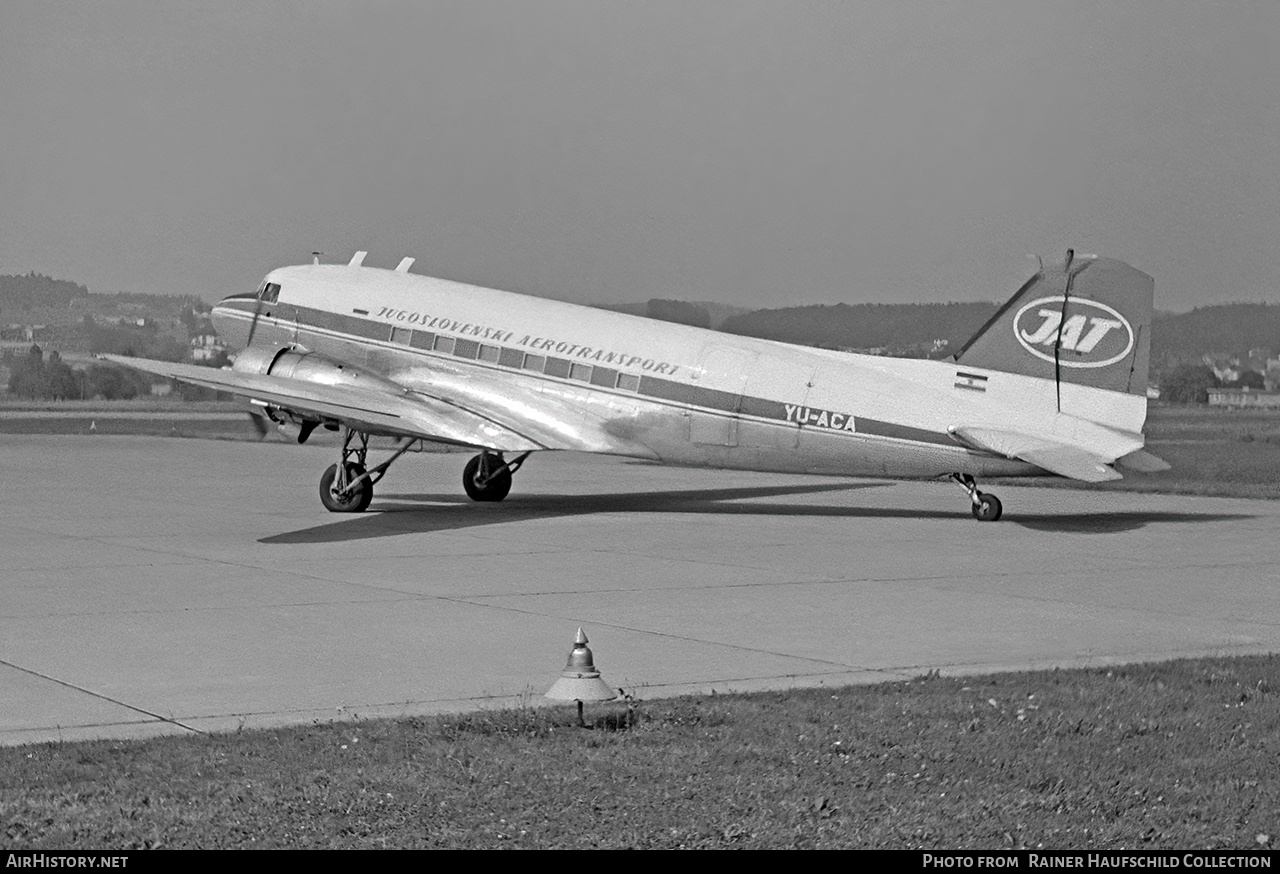 Aircraft Photo of YU-ACA | Douglas C-47A Dakota | Jugoslovenski Aerotransport - JAT | AirHistory.net #811662