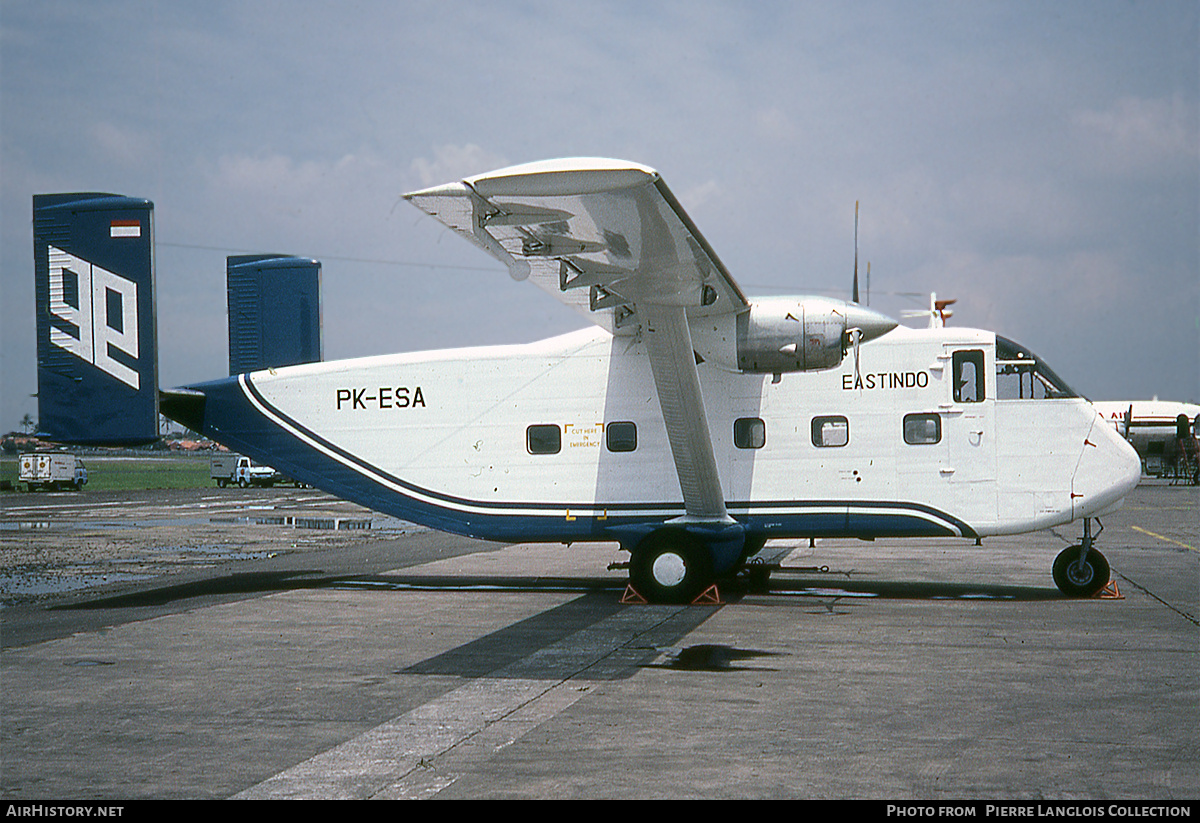 Aircraft Photo of PK-ESA | Short SC.7 Skyvan 3-200 | Eastindo - East Indonesia Air Taxi | AirHistory.net #811666