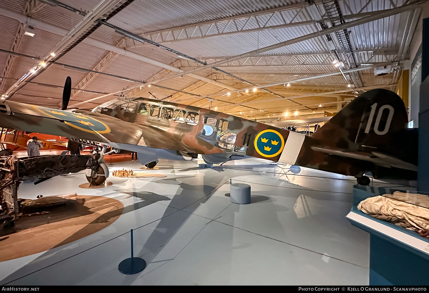Aircraft Photo of No Reg | Caproni S16 (Ca 313) (replica) | Sweden - Air Force | AirHistory.net #811705