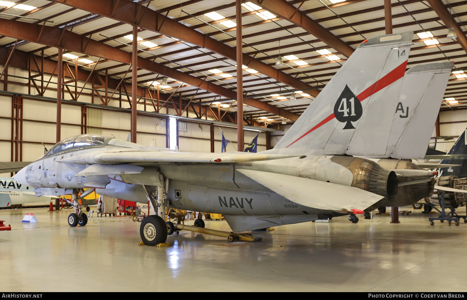 Aircraft Photo of 161134 | Grumman F-14A Tomcat | USA - Navy | AirHistory.net #811711