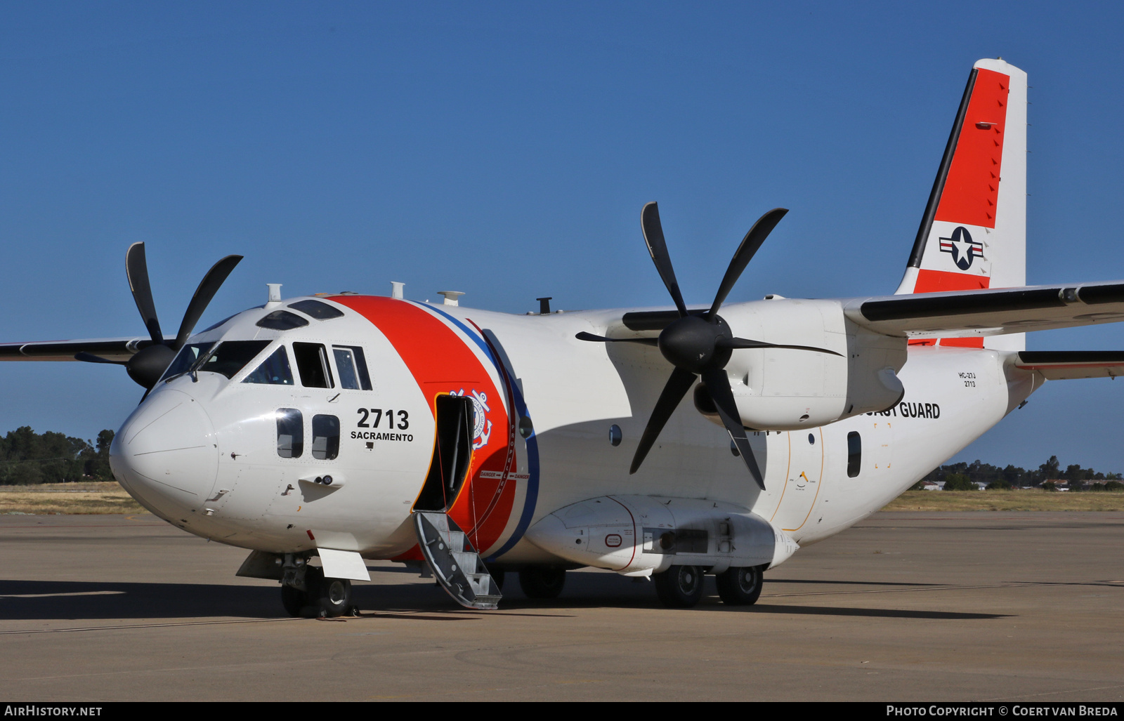 Aircraft Photo of 2713 | Aeritalia HC-27J Spartan | USA - Coast Guard | AirHistory.net #811738