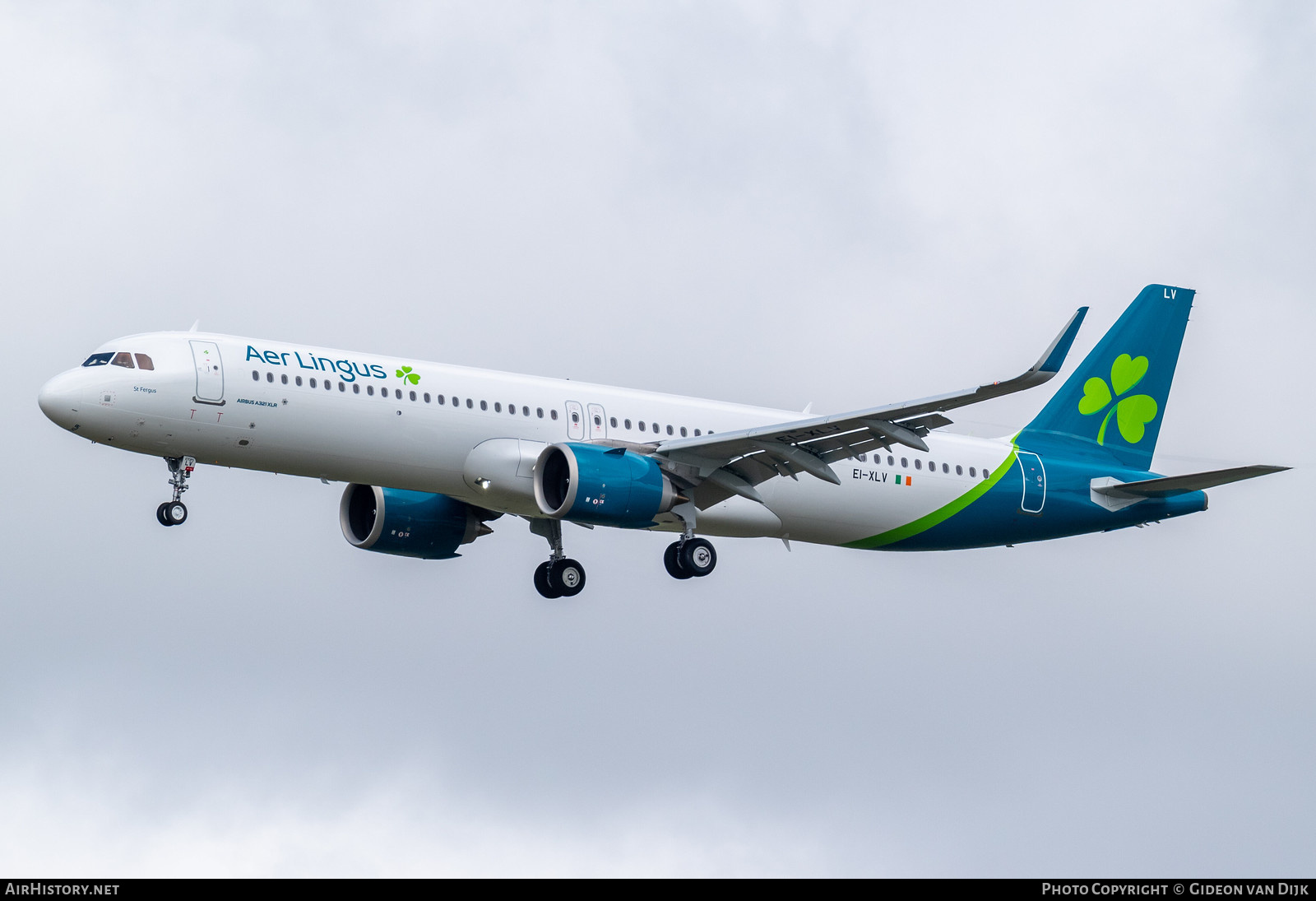 Aircraft Photo of EI-XLV | Airbus A321-253NY | Aer Lingus | AirHistory.net #811746