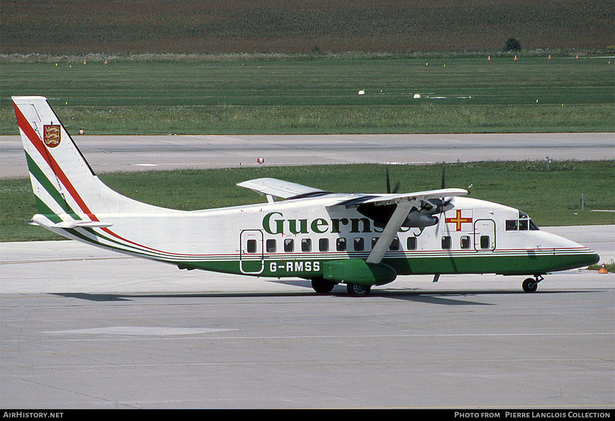 Aircraft Photo of G-RMSS | Short 360-100 | Guernsey Airlines | AirHistory.net #811756