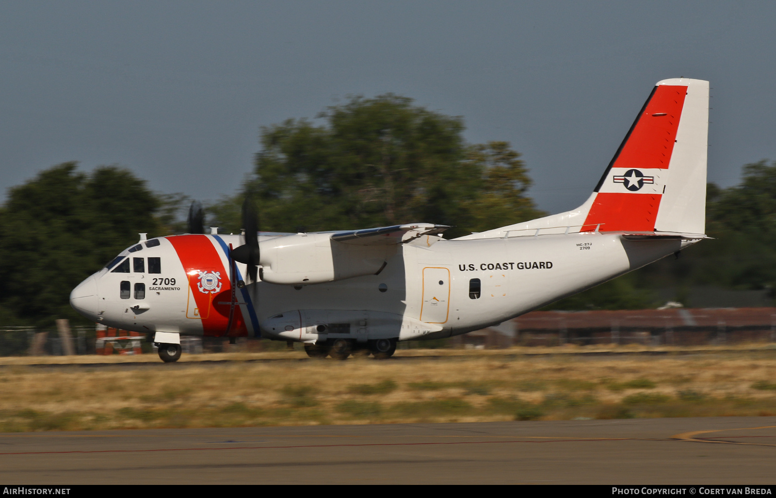 Aircraft Photo of 2709 | Alenia C-27J Spartan | USA - Coast Guard | AirHistory.net #811761