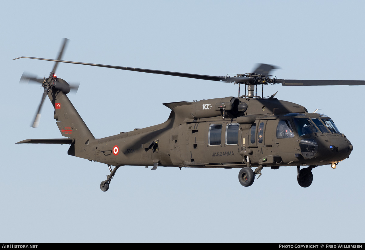 Aircraft Photo of J-5004 | Sikorsky T-70 | Turkey - Jandarma | AirHistory.net #811786