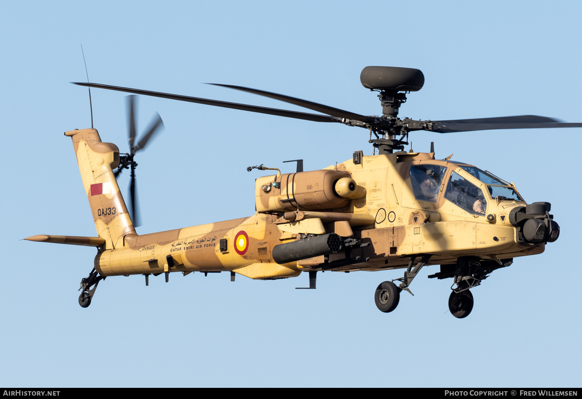 Aircraft Photo of QA133 | Boeing AH-64E Apache Guardian | Qatar - Air Force | AirHistory.net #811790