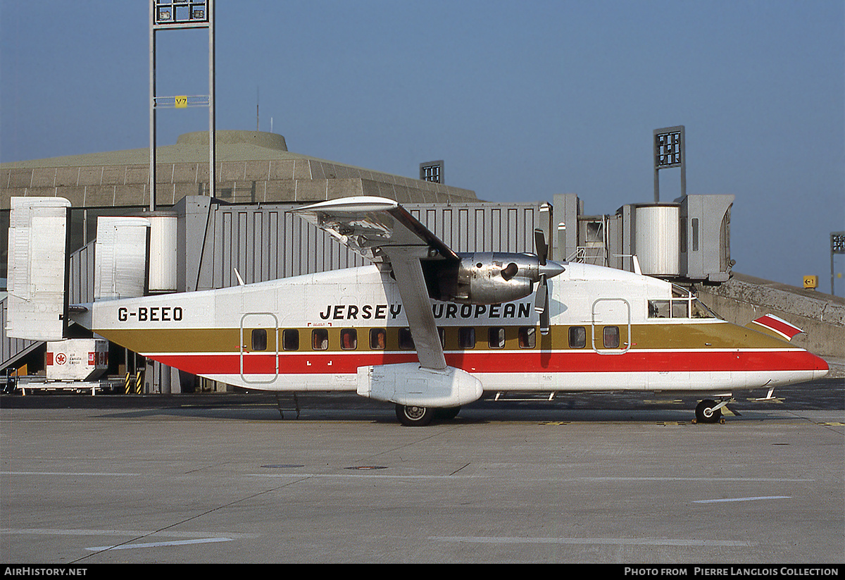 Aircraft Photo of G-BEEO | Short 330-100 | Jersey European Airways | AirHistory.net #811795