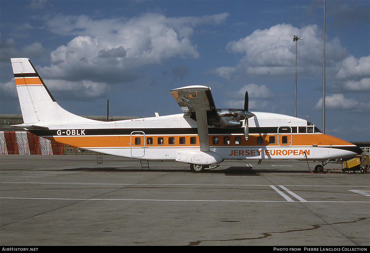 Aircraft Photo of G-OBLK | Short 360-100 | Jersey European Airways | AirHistory.net #811801