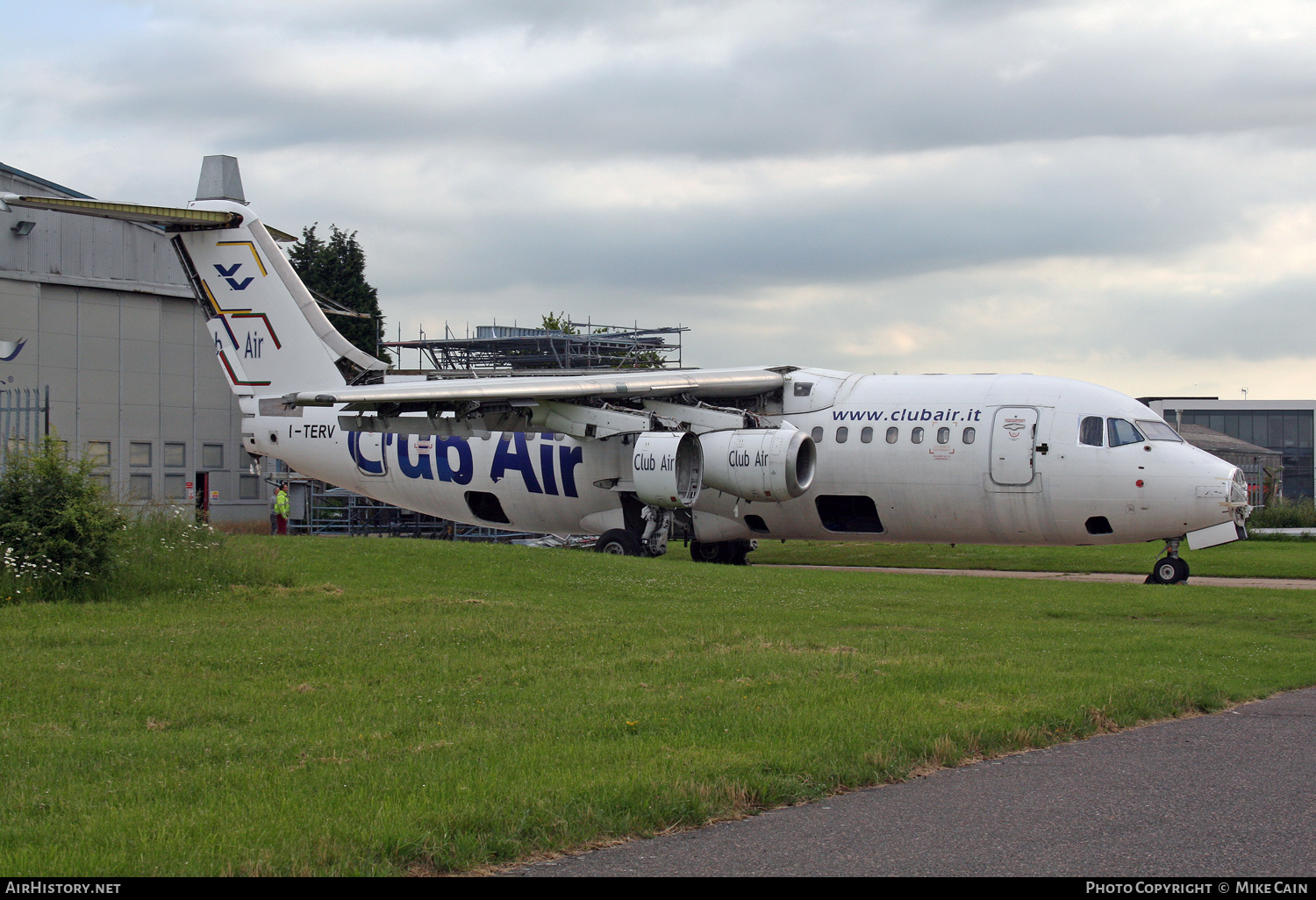 Aircraft Photo of I-TERV | British Aerospace BAe-146-200 | Club Air | AirHistory.net #811809