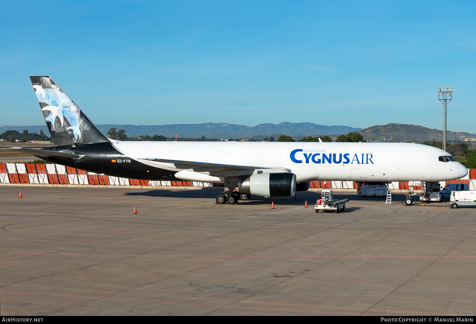 Aircraft Photo of EC-FTR | Boeing 757-256(PCF) | Cygnus Air | AirHistory.net #811820