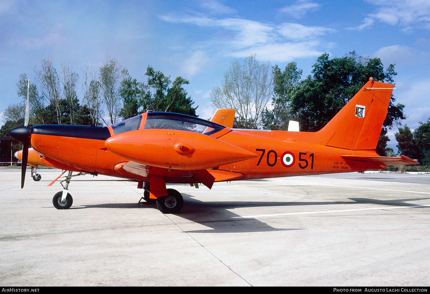 Aircraft Photo of MM55018 | SIAI-Marchetti SF-260AM | Italy - Air Force | AirHistory.net #811838