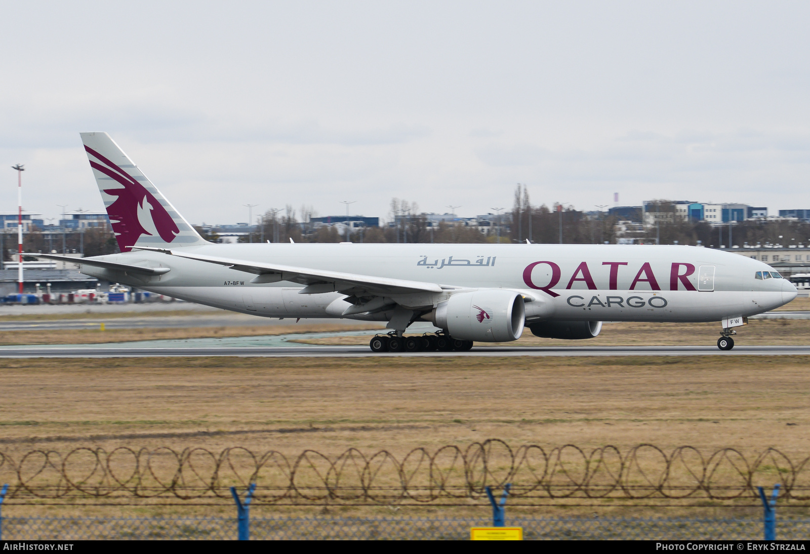 Aircraft Photo of A7-BFW | Boeing 777-F | Qatar Airways Cargo | AirHistory.net #811841