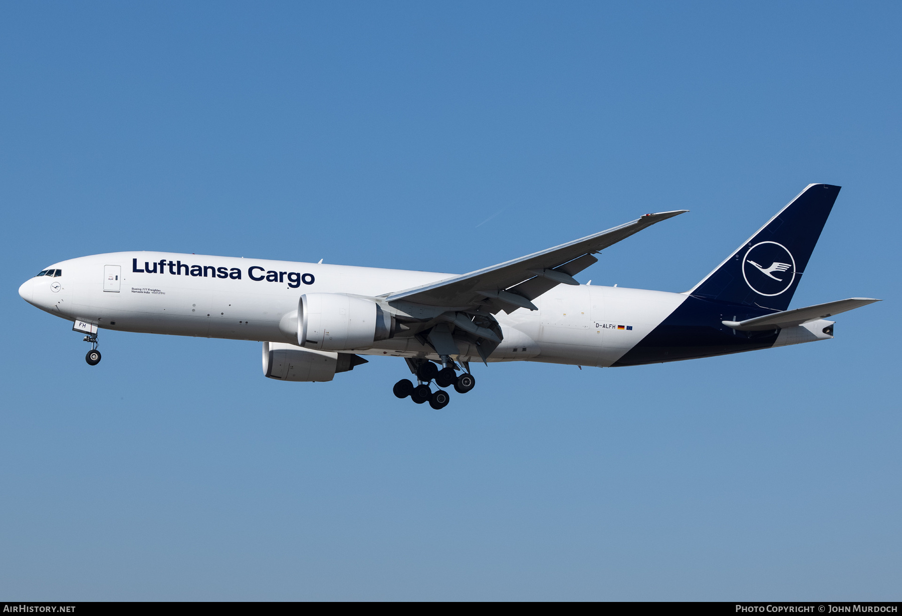 Aircraft Photo of D-ALFH | Boeing 777-F | Lufthansa Cargo | AirHistory.net #811853