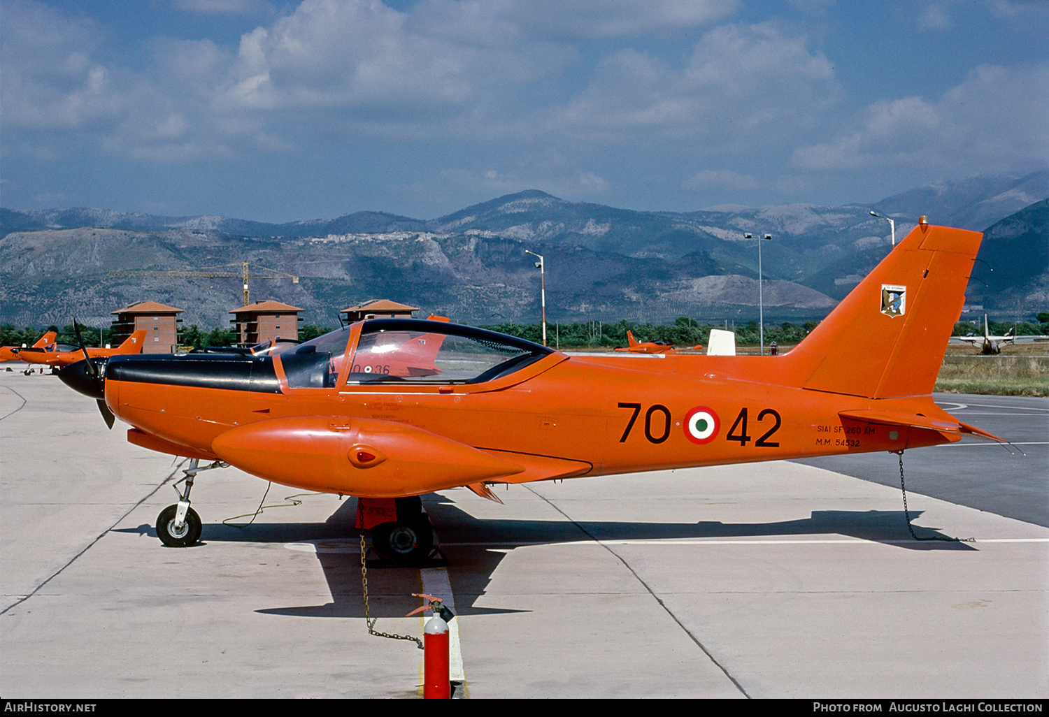 Aircraft Photo of G-ITAF / MM54532 | SIAI-Marchetti SF-260AM | Italy - Air Force | AirHistory.net #811870