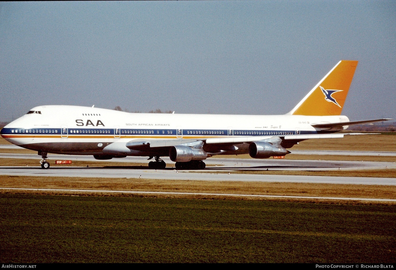 Aircraft Photo of ZS-SAO | Boeing 747-244B | South African Airways - Suid-Afrikaanse Lugdiens | AirHistory.net #811883