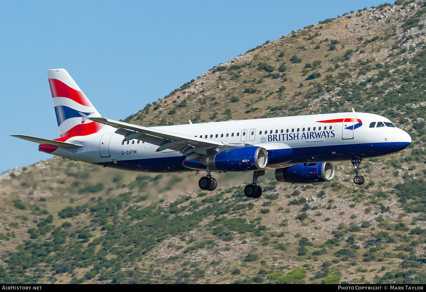 Aircraft Photo of G-GATM | Airbus A320-233 | British Airways | AirHistory.net #811886