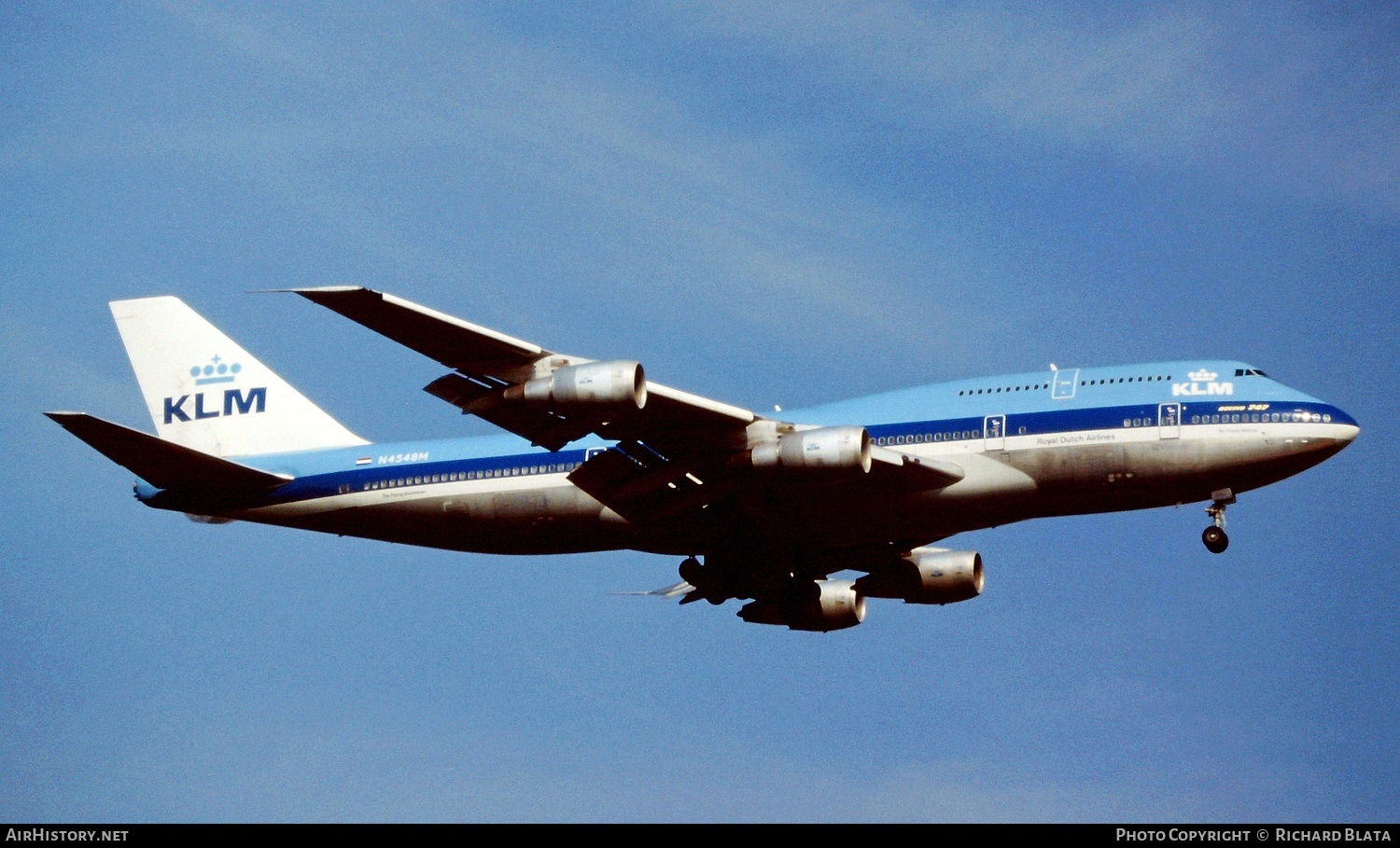 Aircraft Photo of N4548M | Boeing 747-306M | KLM - Royal Dutch Airlines | AirHistory.net #811893