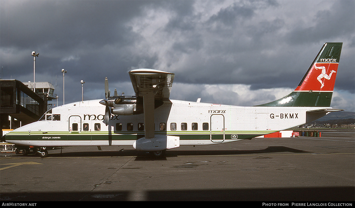 Aircraft Photo of G-BKMX | Short 360-100 | Manx Airlines | AirHistory.net #811910